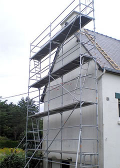 Le ravalement de façade à Saint Arnoult avec Artisan Heugebaert